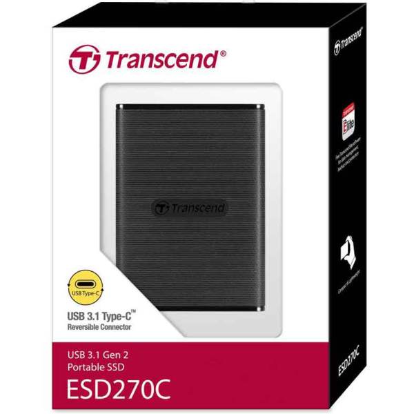 TS500GESD270C TRANSCEND ESD270C Disque dur portable SSD 500 Go